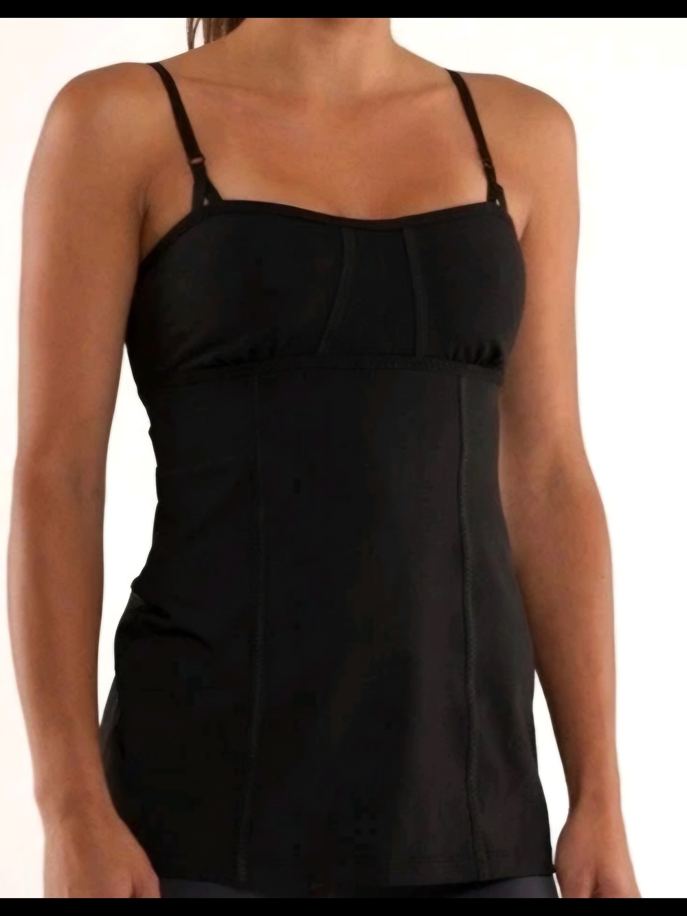 lululemon athletica Black Shaping Camisole with Adjustable Straps